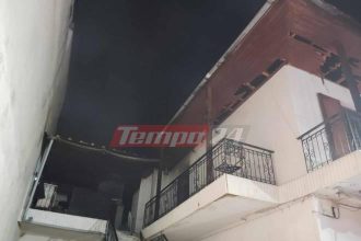 Πάτρα: Κινητοποίηση της Πυροσβεστικής για πυρκαγιά σε σπίτι - Μεγάλες ζημιές στη στέγη (ΦΩΤΟ)