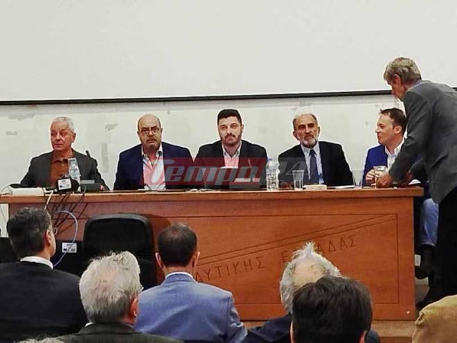 Πάτρα: Παρουσιάστηκε το βιβλίο "Ιστόρηση 50 χρόνων από τα κέντρα λήψης αποφάσεων ΠΑΣΟΚ και ΣΥΡΙΖΑ" (ΦΩΤΟ)