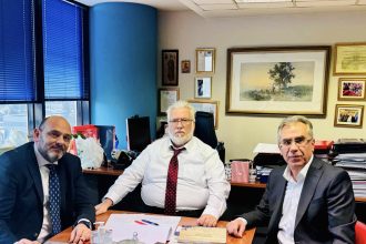 Ο Υφυπουργός Πολιτισμού Ιάσονας Φωτήλας στον Γεν. Γραμματέα του Υπ. Αγροτικής Ανάπτυξης και Τροφίμων για το Δήμο Ερυμάνθου