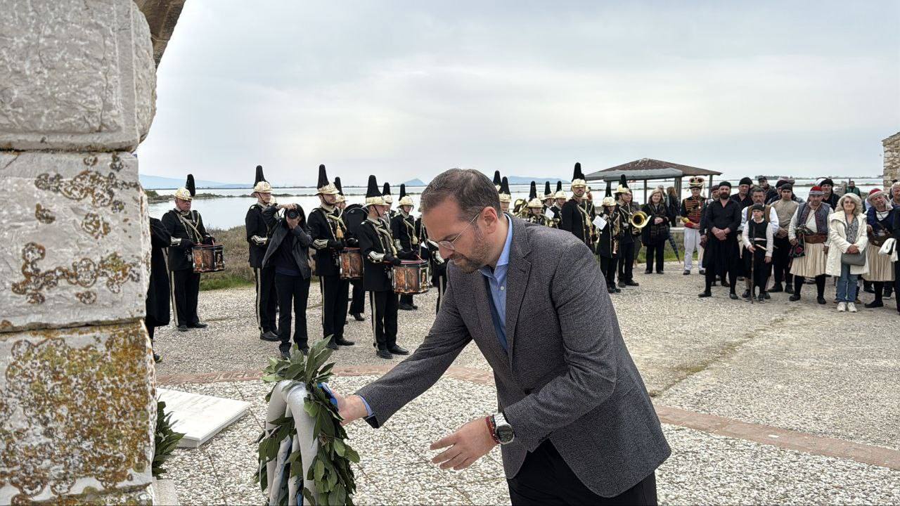 Ο Περιφερειάρχης στην αναπαράσταση της μάχης της Κλείσοβας