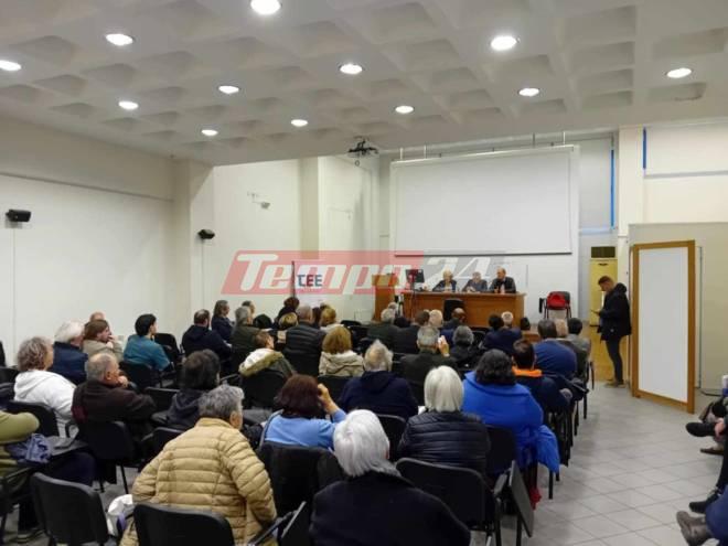 Ο Ευκλείδης Τσακαλώτος παρουσίασε το βιβλίο του στην Πάτρα (ΦΩΤΟ)