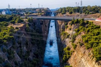 Διώρυγα Κορίνθου: Επαναλειτουργεί από το Σάββατο 8 Μαρτίου