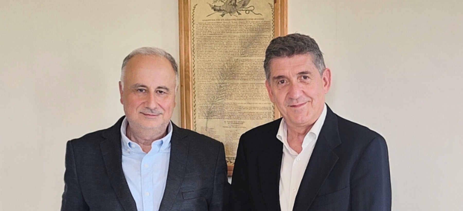 Ο Δήμαρχος Δυτικής Αχαΐας συναντήθηκε με τον Πρόεδρο του Πράσινου Ταμείου