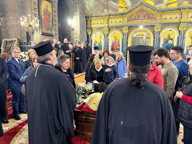 Το ύστατο «χαίρε» στον αείμνηστο Μητροπολίτη πρώην Θεσσαλονίκης Άνθιμο