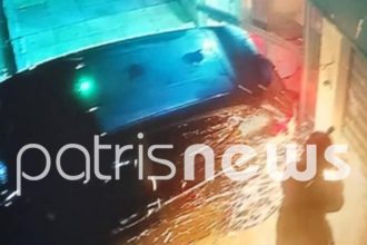 Φωτογραφίες-ντοκουμέντο: Η στιγμή που οι δράστες «χτυπούν» το ΑΤΜ στην Κυλλήνη