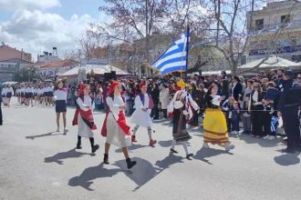 Ο εορτασμός της 25ης Μαρτίου στη Δυτική Αχαΐα