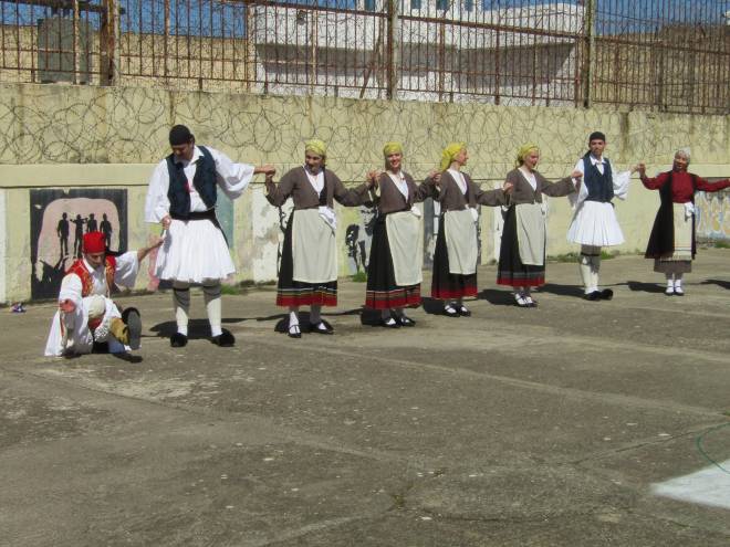Εκδήλωση του Χορευτικού Τμήματος του Πανεπιστημίου Πατρών στις Φυλακές Αγίου Στεφάνου