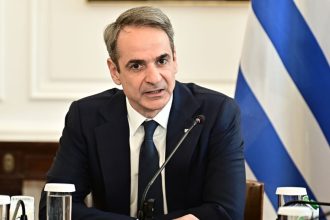 Στο υπουργείο Μετανάστευσης ο Κυριάκος Μητσοτάκης - Δείτε φωτογραφίες