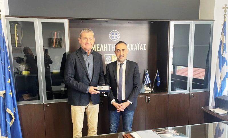 Συνάντηση Λουλούδη με τον πρόεδρο και διευθύνοντα σύμβουλο της «Ολυμπία Οδός ΑΕ»