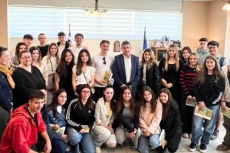 Επίσκεψη μαθητών από την Αυστρία στο Δημαρχείο Δυτικής Αχαΐας