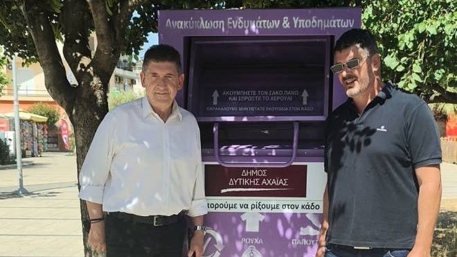 Ενθαρρυντικός ο απολογισμός από την ανακύκλωση στους μωβ κάδους στην Δυτική Αχαΐα