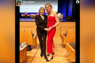 Η Ζέτα Δούκα βρέθηκε με την ...τηλεοπτική της μαμά Ρίκα Διαλυνά