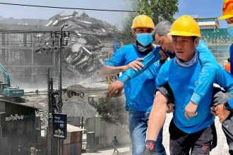 Μιανμάρ: Φόβοι για εκατόμβη νεκρών μετά τα 7,7 Ρίχτερ – Αναζητούν επιζώντες στα χαλάσματα