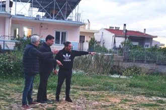 Το σπιράλ για την παιδική χαρά της Περιβόλας