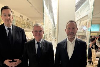 Ενημέρωση του διοικητή της ΤτΕ Γιάννη Στουρνάρα για τους στόχους του Επιμελητηρίου Αχαΐας