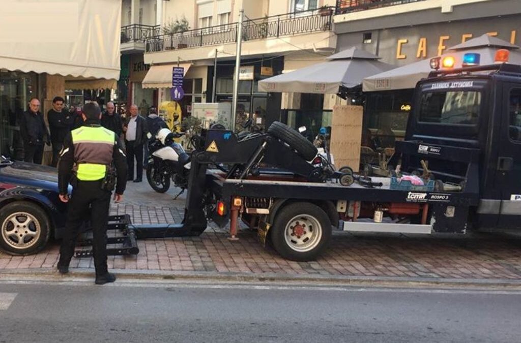 Συνελήφθη οδηγός γερανού της Τροχαίας – Πήγε να μεταφέρει οχήματα μεθυσμένος