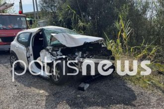 Σοβαρό τροχαίο στο Κάτω Σαμικό – Δύο τραυματίες (ΦΩΤΟ)