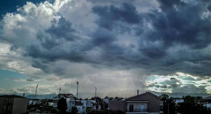 Άστατος σήμερα Δευτέρα ο καιρός στην Πάτρα