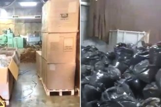 Ελληνικό FBI: Βίντεο ντοκουμέντο από το εργοστάσιο επεξεργασίας καπνού των λαθρεμπόρων - Έρευνες και στη Δυτ. Ελλάδα