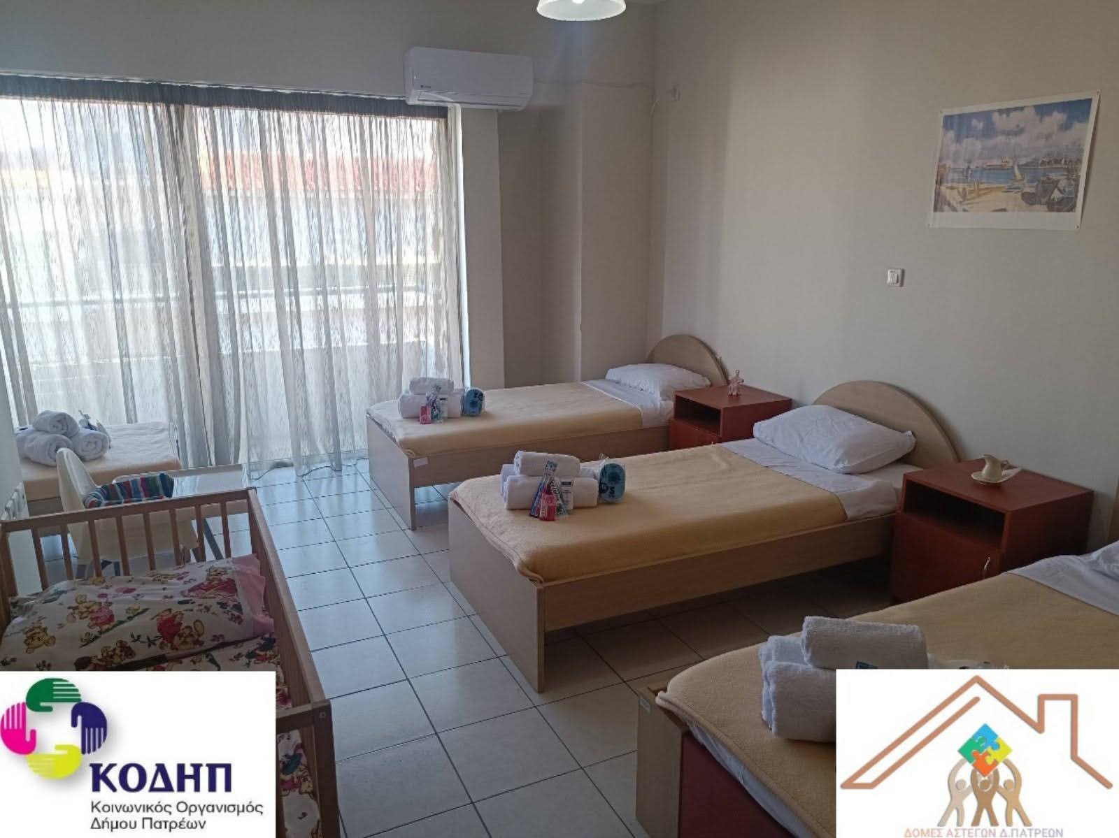 Πάτρα: Ανοιχτό το υπνωτήριο του Δήμου για τη φιλοξενία αστέγων