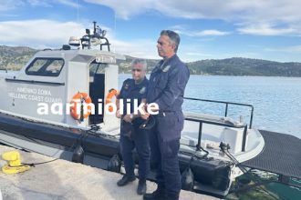 Αγιασμός στο νέο πλωτό περιπολικό σκάφος του Λιμενικού Τμήματος Πλατυγιαλίου