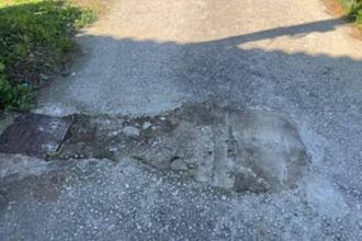 Κίνδυνος στον Ψαθόπυργο: Καμία ενέργεια από αρμόδιους για την οδό Λευκωσίας