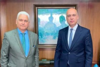 Φ. Ζαΐμης: Συνάντηση με τον Διευθύνοντα Σύμβουλο των Ελληνικών Αμυντικών Συστημάτων Χ. Μπουτσικάκο