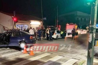 Πάτρα: Τραγωδία στα φανάρια του Αγίου Βασιλείου - Νεκρός ο 57χρονος οδηγός (ΦΩΤΟ)