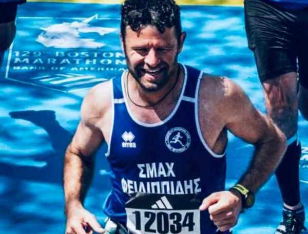 Ο Πατρινός που έτρεξε στον μαραθώνιο της Βοστώνης