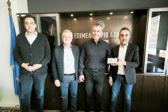 Επίσκεψη Βρούτση στο Επιμελητήριο Αχαΐας