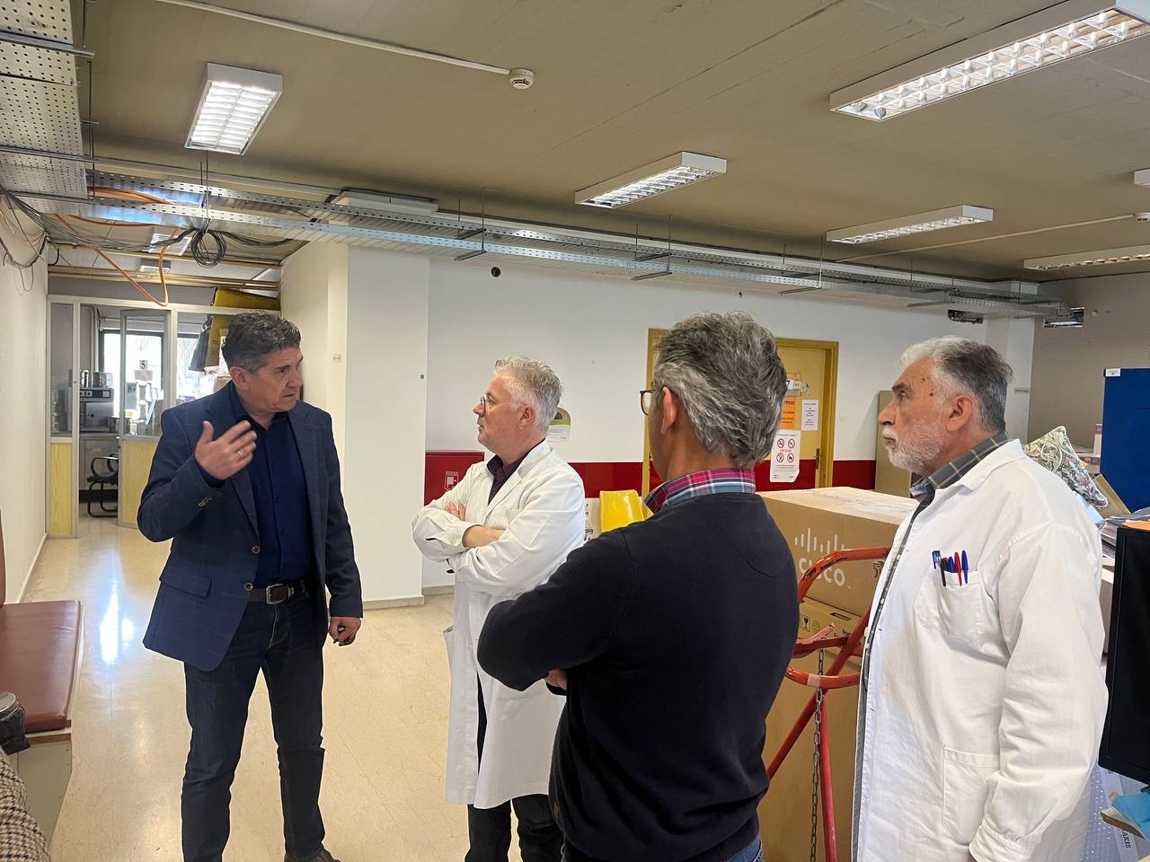 Γρηγόρης Αλεξόπουλος: Επίσκεψη στο Κέντρο Υγείας Κάτω Αχαΐας