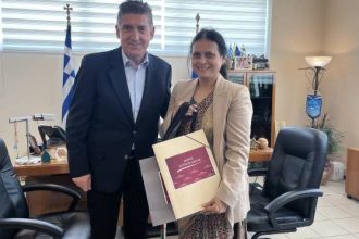 O Δήμαρχος Δυτικής Αχαΐας, υποδέχθηκε την Πρέσβη του Μπαγκλαντές στην Ελλάδα