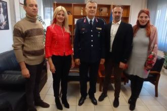 Εθιμοτυπική επίσκεψη του Συλλόγου Πολιτικού Προσωπικού της Ελληνικής Αστυνομίας, στην Ερμού