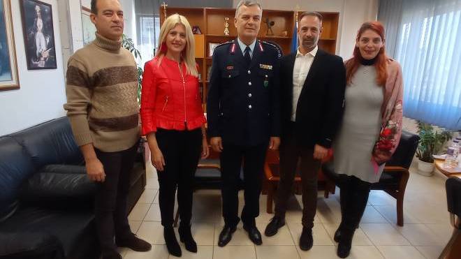 Εθιμοτυπική επίσκεψη του Συλλόγου Πολιτικού Προσωπικού της Ελληνικής Αστυνομίας, στην Ερμού