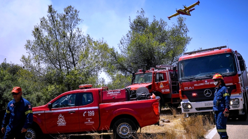 Χωρίς ενεργό μέτωπο η φωτιά στη Ζάκυνθο