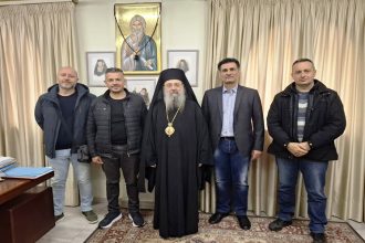 Επίσκεψη συνδικαλιστών της Αστυνομίας στον Μητροπολίτη Πατρών