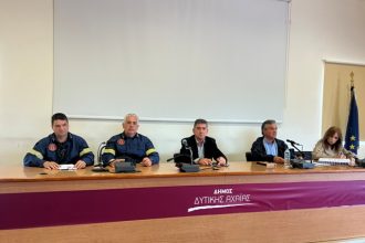 Συνεδρίαση Συντονιστικού Οργάνου Πολιτικής Προστασίας Δήμου Δυτικής Αχαΐας