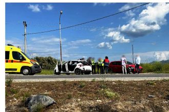 Τροχαίο με τραυματισμό και στην Αντιρρίου - Ιωαννίνων (ΦΩΤΟ)