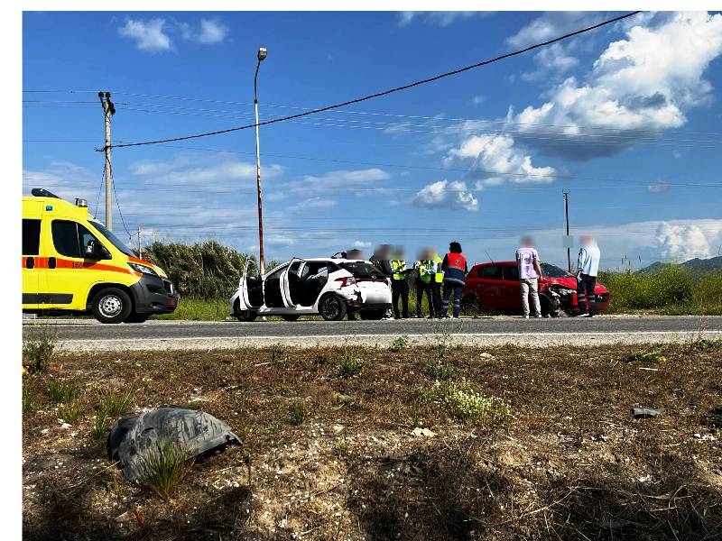 Τροχαίο με τραυματισμό και στην Αντιρρίου - Ιωαννίνων (ΦΩΤΟ)