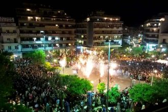 Αγρίνιο: Εντυπωσιακά και φέτος τα Χαλκούνια! (ΒΙΝΤΕΟ)