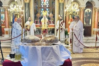 Ο Σύλλογος Αρκάδων Πάτρας τίμησε με λαμπρότητα τους Αγίους Νεομάρτυρες Δημήτριο και Παύλο