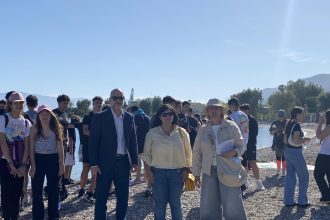 Ο Αντιπεριφερειάρχης Τάκης Παπαδόπουλος κοντά στο ΓΕΛ Ρίου