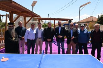 Ο Περιφερειάρχης Νεκτάριος Φαρμάκης στους χώρους αναψυχής σε Μαζαράκι και Λουσικά 