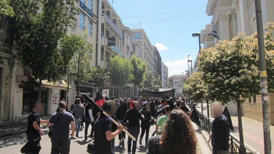 Πάτρα: Άτομα του αντιεξουσιαστικού χώρου έκλεισαν την Κορίνθου