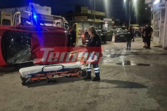 Πάτρα: Σε κρίσιμη κατάσταση ο οδηγός που τραυματίστηκε στο σοκαριστικό τροχαίο στην Ακτή Δυμαίων - ΦΩΤΟ