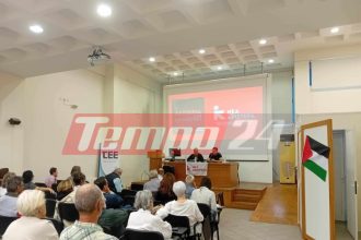 Πάτρα: Γενική Συνέλευση μελών της Νέας Αριστεράς Αχαΐας - Συμμετείχε ο Ηλιόπουλος (ΦΩΤΟ)