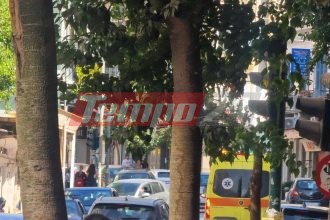 Πάτρα: Τροχαίο στη Γούναρη – Στο νοσοκομείο δικυκλιστής (ΦΩΤΟ)