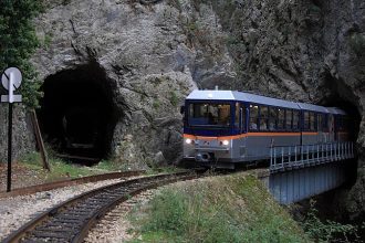 Καλάβρυτα: Αναστολή δρομολογίων στον Οδοντωτό λόγω κατολίσθησης