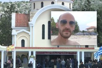 Θλίψη στο τελευταίο «αντίο» στον 43χρονο Σπύρο από την Αιτωλοακαρνανία (ΦΩΤΟ)