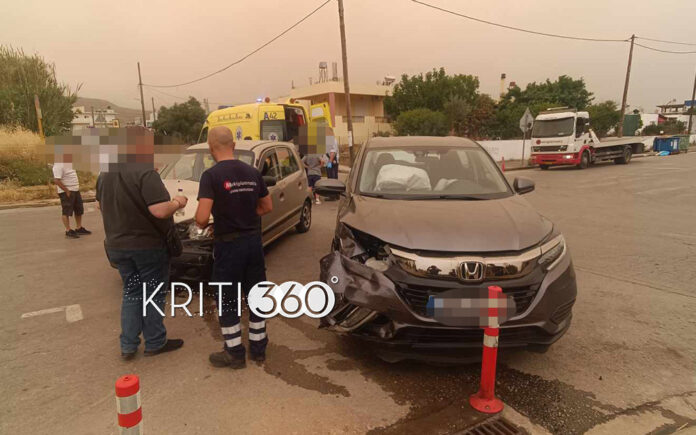 Νέο τροχαίο στα Χανιά – Στο νοσοκομείο οικογένεια με τρία παιδιά